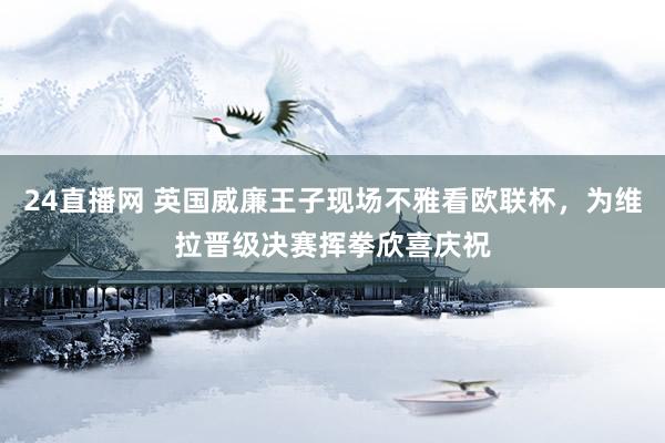 24直播网 英国威廉王子现场不雅看欧联杯，为维拉晋级决赛挥拳欣喜庆祝